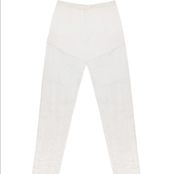 Fleur Du Mal Lace Silk Combo PJ Pant - Picture 5 of 7